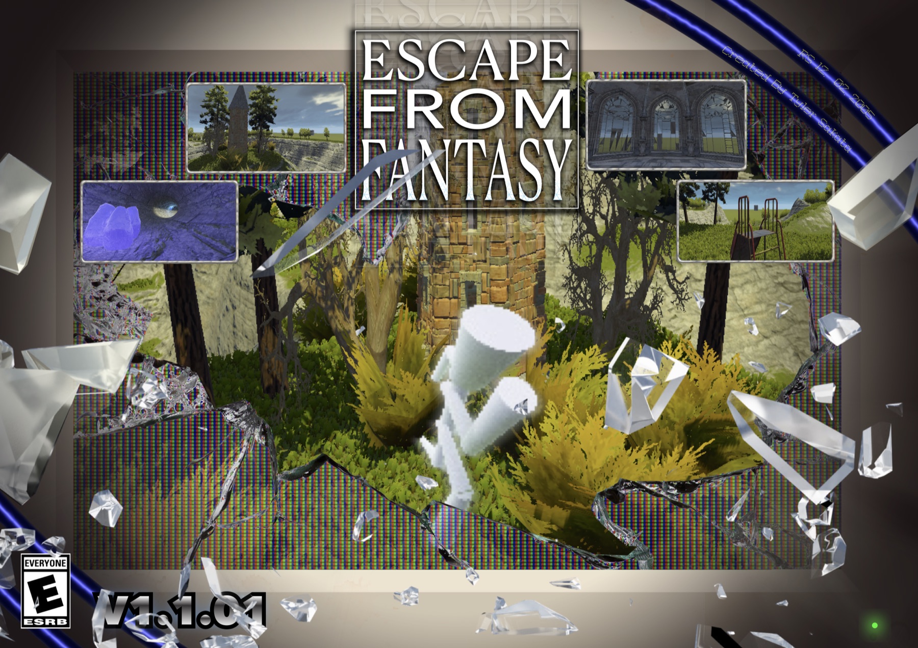 Escape From Fantasy — Small, Medium, Large
